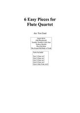 6 Easy Pieces for Flute Quartet P.O.D. cover